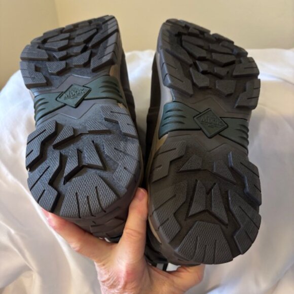 Original Muck Boots Mid Zip Ankle Waterproof Dark Brown NWT No Box Mens 10 - Picture 5 of 8